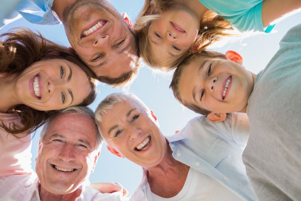 Family members of all ages